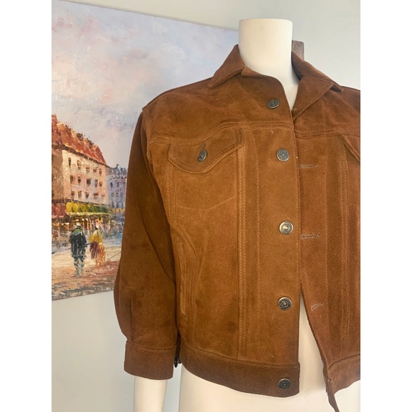VINTAGE LEATHER GAP JACKET - Picture 4 of 4